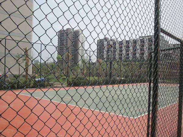 排球場(chǎng)圍網(wǎng)施工案例
